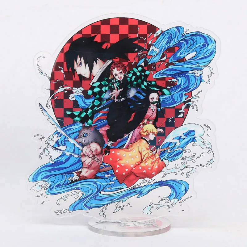 Acrylic Stand Fig4 5,5-16 см Kimetsu no Yaiba акриловый демон убийца Kimetsu no Yaiba брелок Tanjirou Nezuko Kamado фигурка на акриловой подставке Рождество - Цвет: Acrylic Stand Fig4