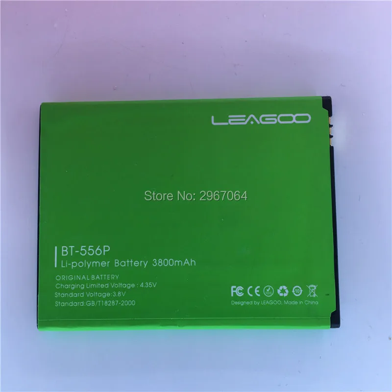 YCOOLY 2021 Production Date For LEAGOO Elite 2 Battery 3800mAh Long Standby Time High Capacit for LEAGOO BT-556P battery