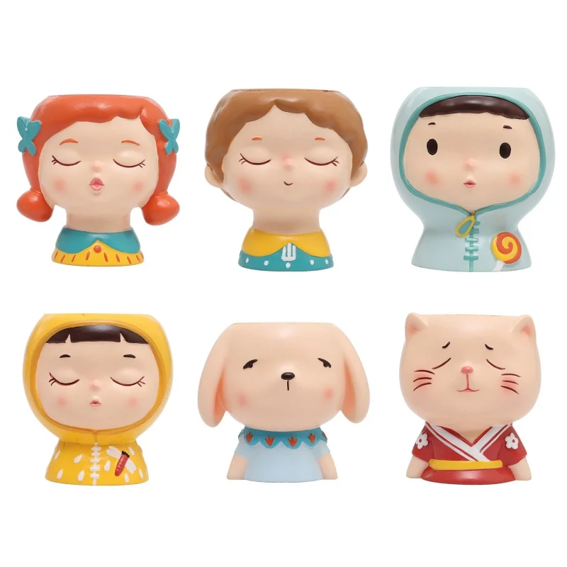 Оптовая продажа цветочный горшок для дома и сада мини Бонсай Кактус Кашпо Горшок