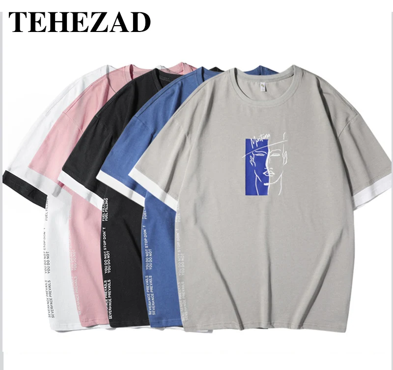 

Men's T-Shirt 2021 Summer Fashion Top 100% Cotton T-Shirt Personalized Printing High Quality Short Sleeve Shirt Women