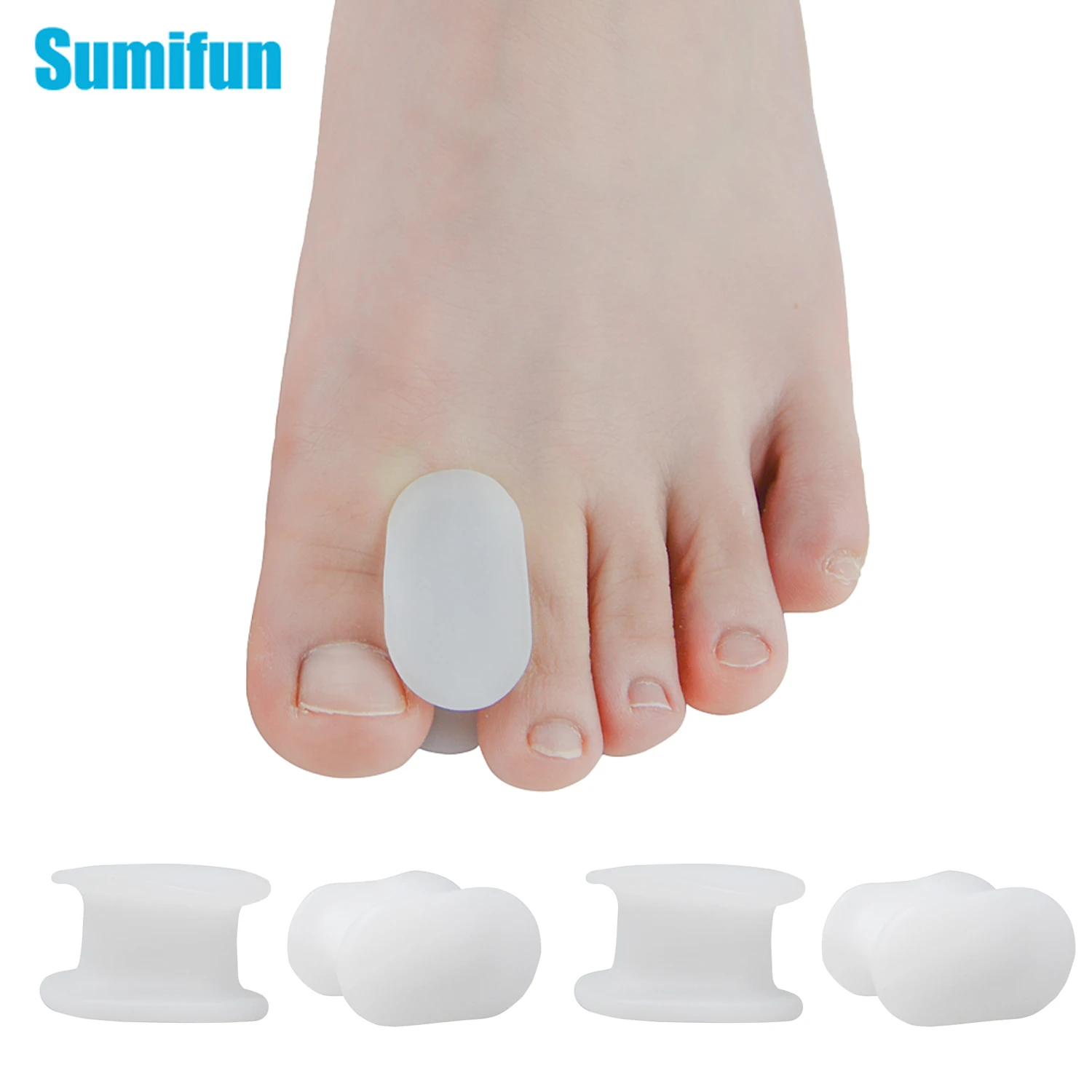 

2 шт., силиконовые подтяжки для ног, при вальгусной деформации