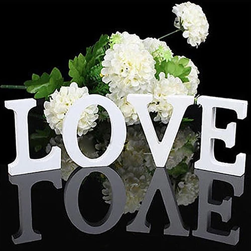 

Home Decor Wedding Decoration 1pc Large Wooden Letter Alphabet Wall Hanging Wedding Party Decor Craft Supplies Wooden Letter