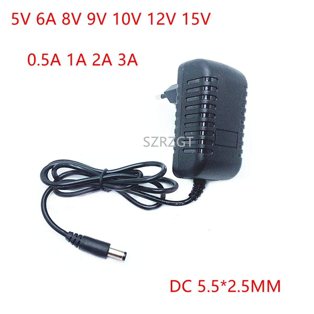 Универсальный адаптер питания для светодиодных лент 110 240 В переменного тока 5 6 в 8