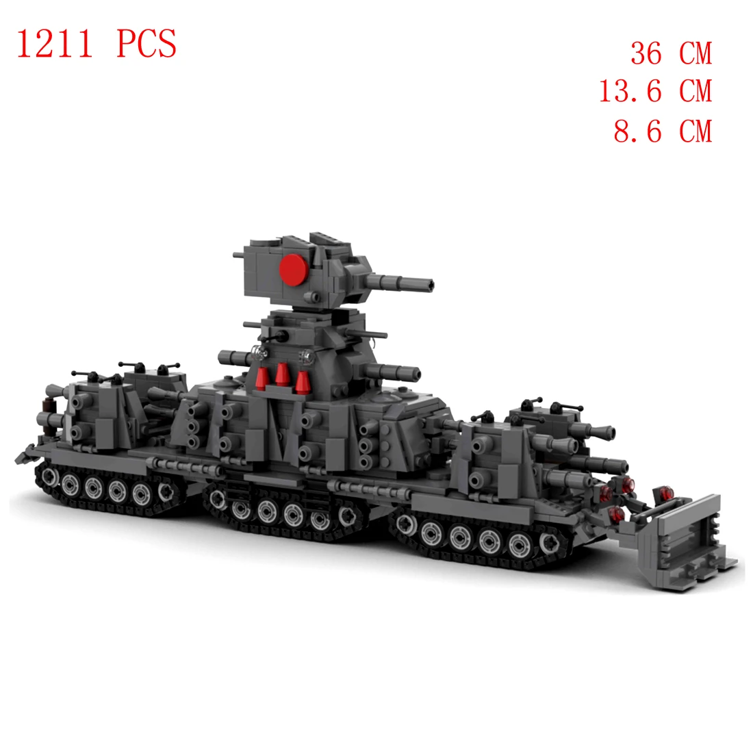 hot military WWII German Army Lightning war VS Soviet Union KV-44 super heavy tank equipment technics weapons Blocks bricks toys