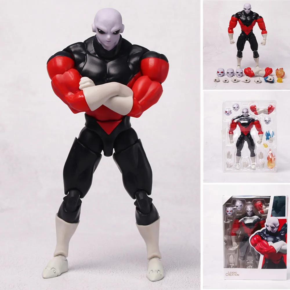 Набор игрушек Bandai Dragon Ball Z Jiren из ПВХ шарнирная подвижная модель экшн фигурка
