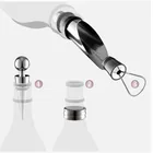 Набор для открывания вина, в том числе 5 предметов, из нержавеющей стали, открывалка для вина, насадка для бутылка-декантер