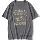 Винтажная американская мотоциклетная индийская мужская футболка, ретро мотоциклетная гоночная машина, крутые футболки с О-образным вырезом, хлопковые яркие футболки