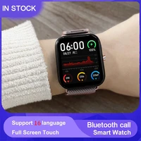 2021 ecg smart watch women bluetooth call smartwatch heart rate monitor ip67 waterproof men sport fitness tracker support hebrew