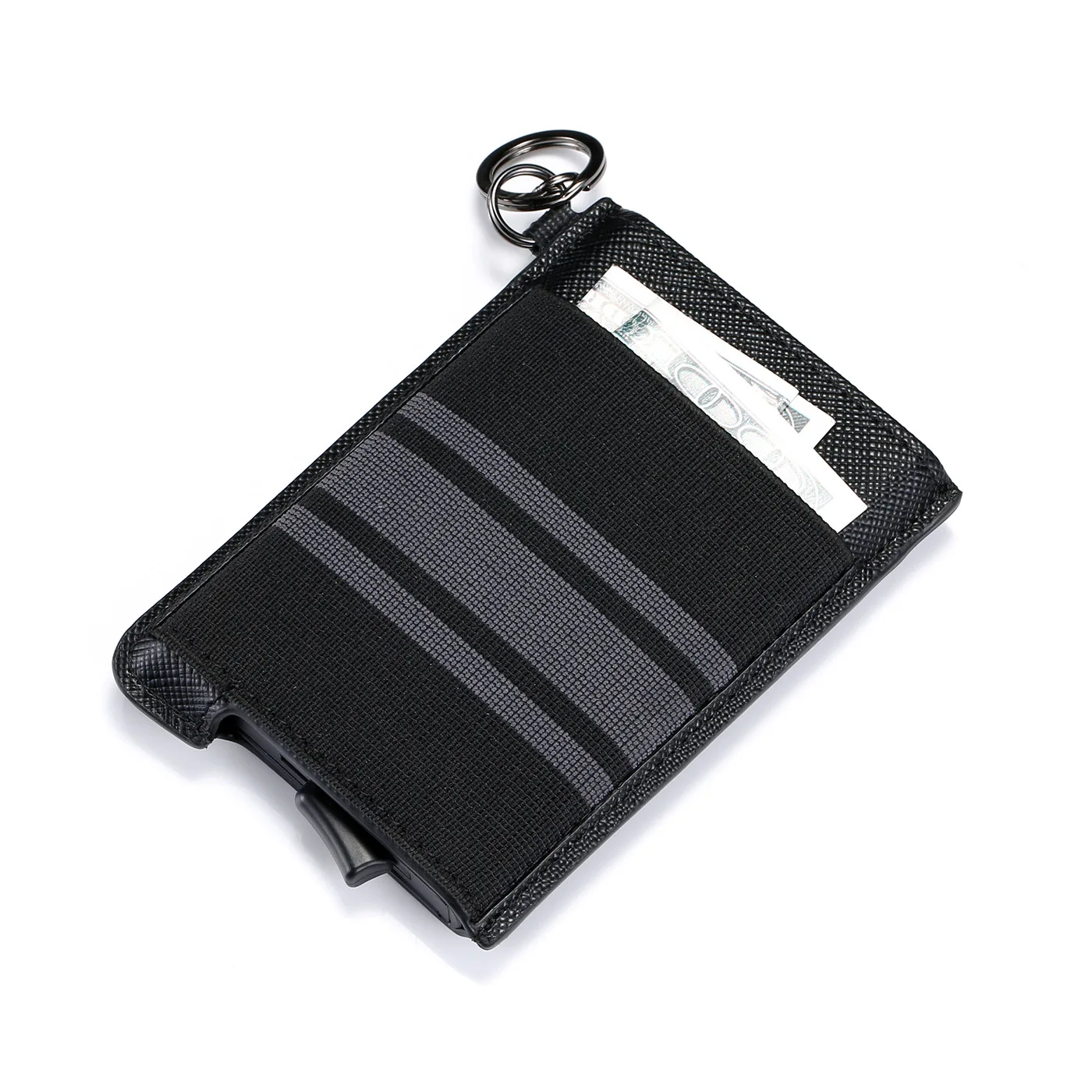 ZOVYVOL чехол для визиток из воловьей кожи, RFID смарт-держатель для карт, алюминиевая коробка, кошелек для карт, тонкий Противоугонный держатель для ID
