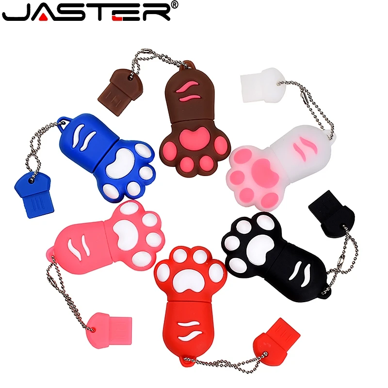USB флеш накопитель JASTER с котенком и 100 дюйма 4/8/16/32/64 гб|USB флэш-накопители| |
