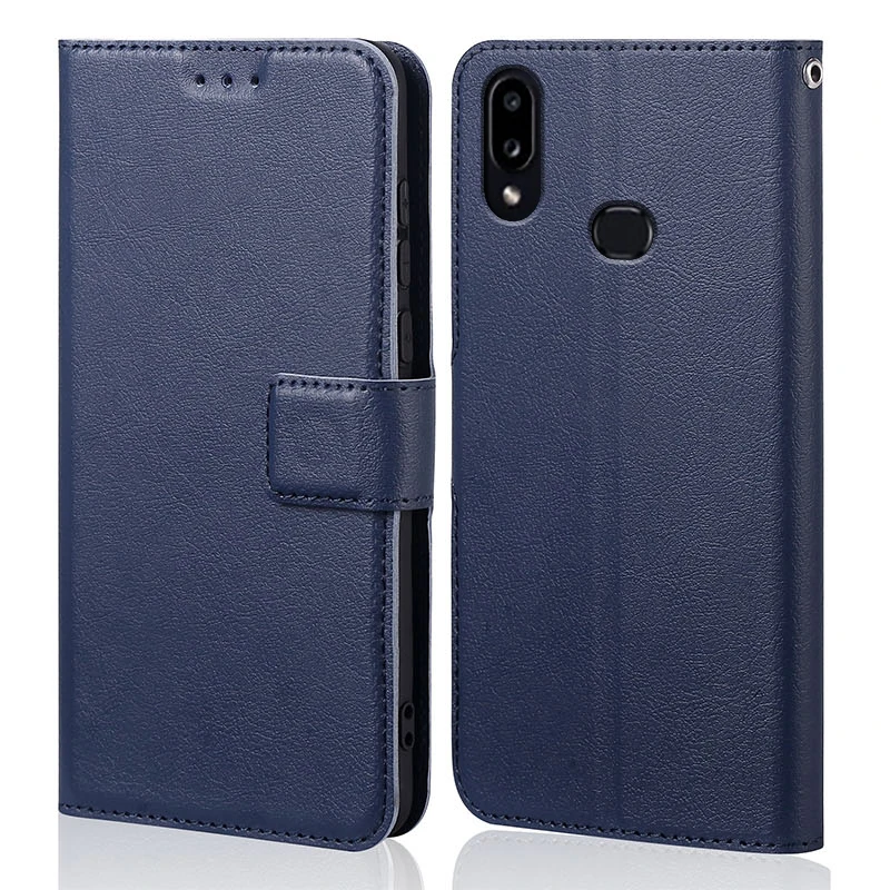 Чехол-книжка для Samsung A10S 2019 кожаный чехол-книжка с откидной крышкой Galaxy чехол
