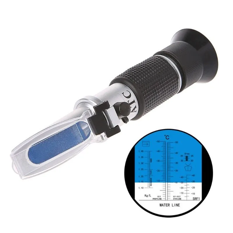 

New High Quality Auto Car Handheld Durable Practical Accurate Antifreeze Liquid Coolant Tester Battery Refractometer Tool#294975
