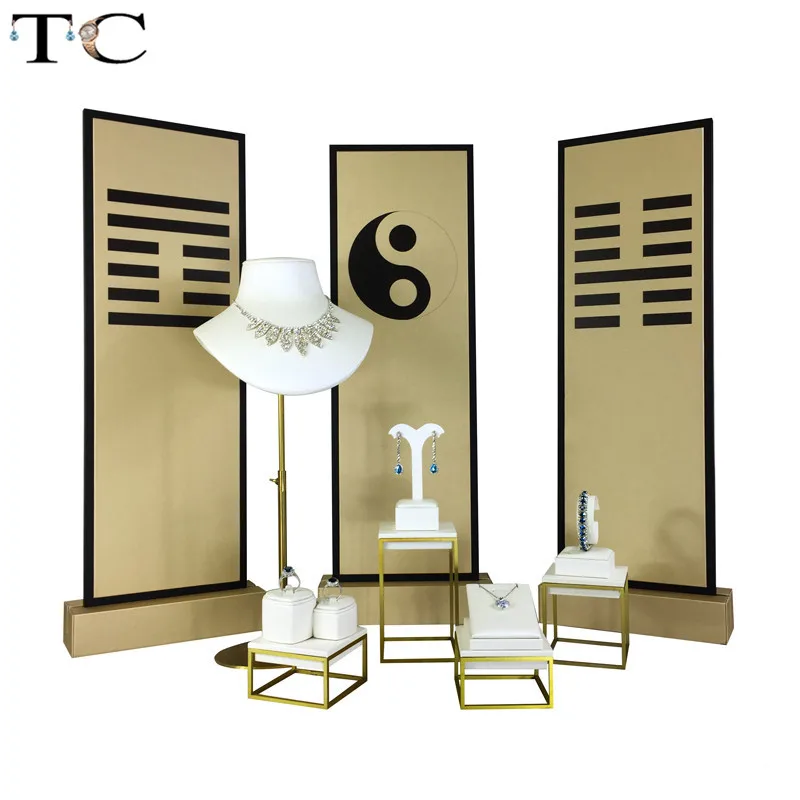 Дизайнерский фон для окон Tai Chi Фотофон с подставкой ювелирных изделий магазинов