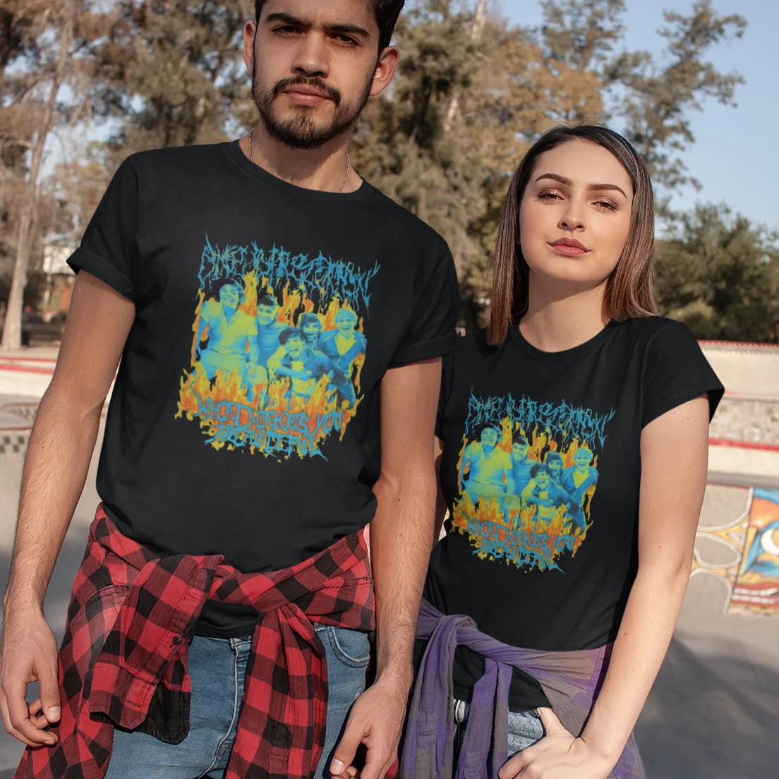 Футболка с изображением хэви-метал One Direction надписью на английском и ирландском