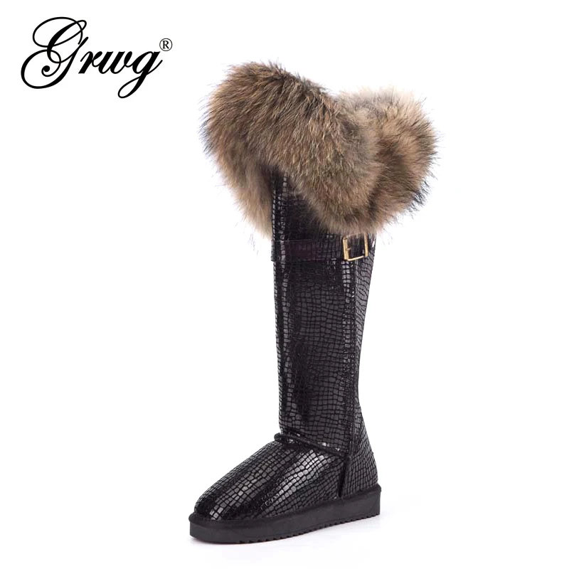 Женские ботильоны Botas Mujer Высокие женские зимние сапоги 100% женская обувь из