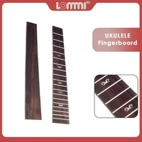 lommi 26 inch ukulele fretboard rosewood fingerboard 18 frets nice pattern inlay tenor ukulele guitar diy parts