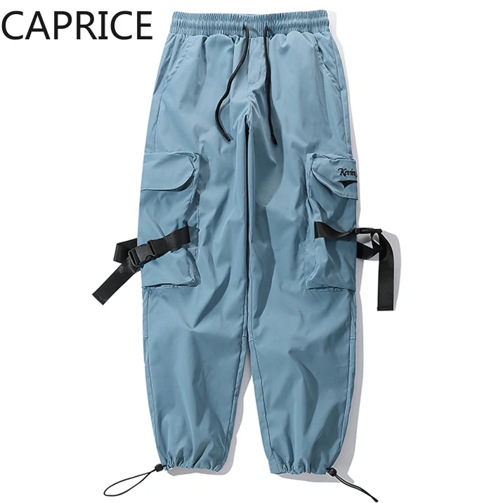 Боковая лента мешковатые шаровары брюки карго уличная 2019 хип хоп повседневные