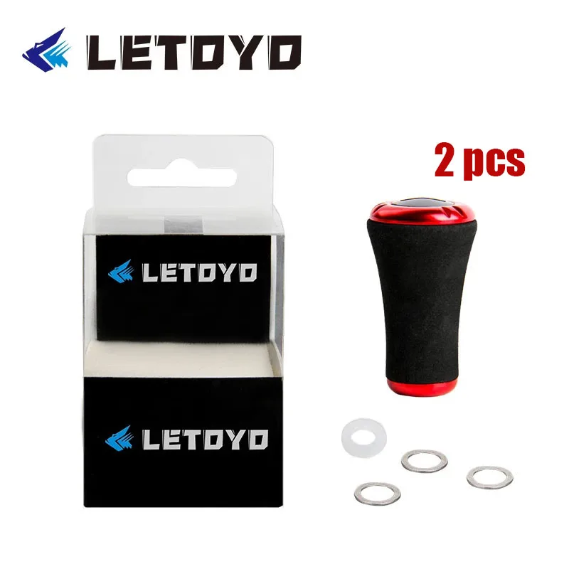 

LETOYO Hot Sale Fishing Reels Power Handle Knob For DAIWA SHIMANO Casting Spinning Reel DIY EVA Grip Knob Fishinng Accessories