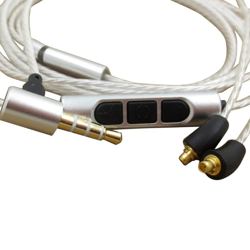 

2021 New MMCX Headphone Earphone Cable Cord Wire For SE535 SE846 Cable