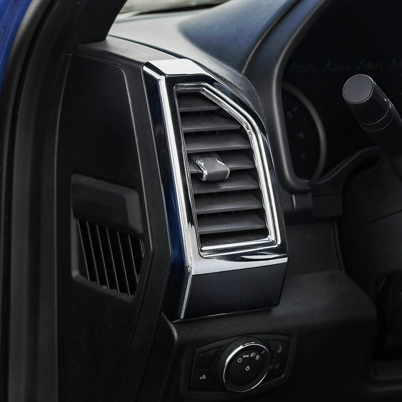 Instrument Panel Air Conditioning Outlet Vent Trim Strip Side Cover for Ford Raptor F150 2015+ | Автомобили и мотоциклы