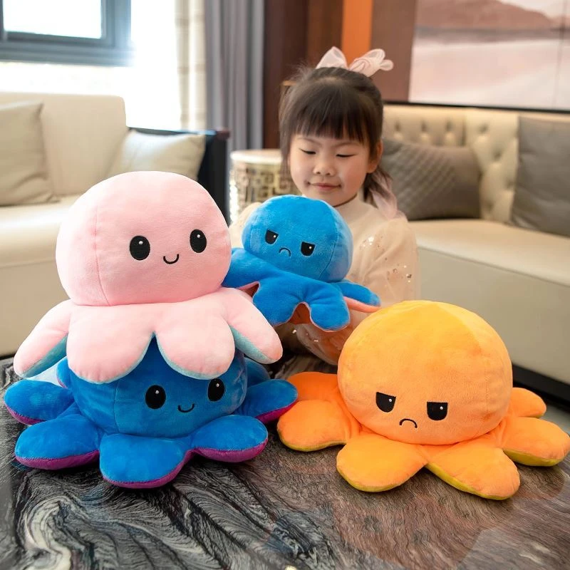 Xxl нетоксичный пузырь pulpo Octopus для-baymaxs фиджет Реверсивный Ключ плюшевая игрушка