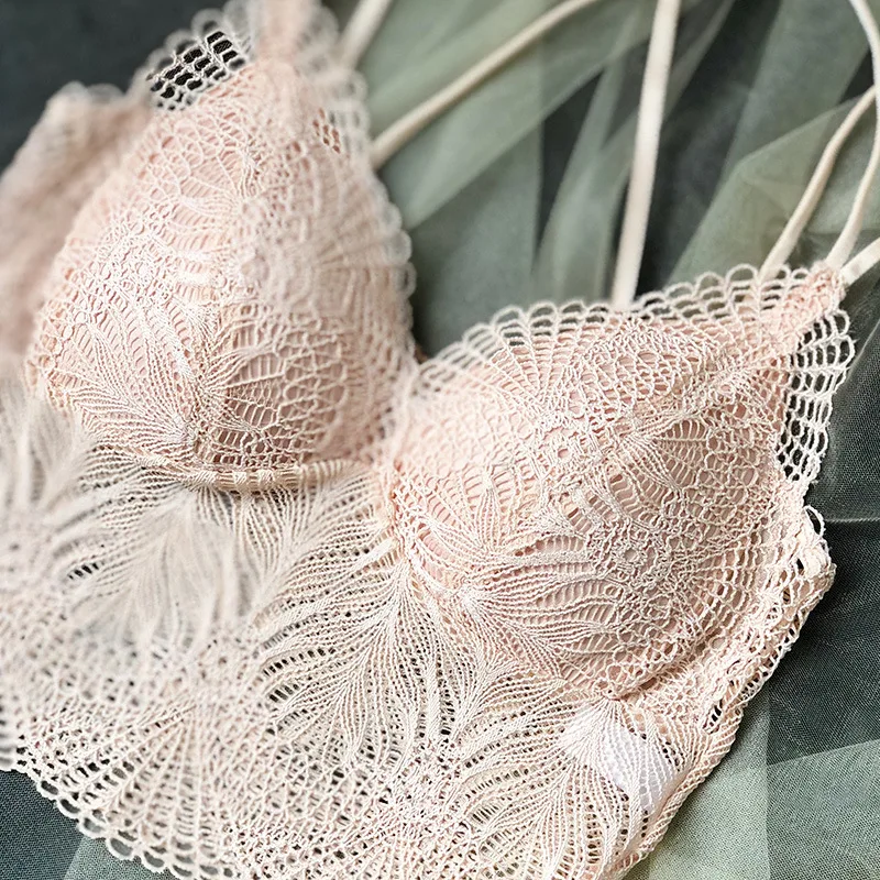 Сексуальный Кружевной топ с тонкой чашкой семейное треугольное нижнее белье для