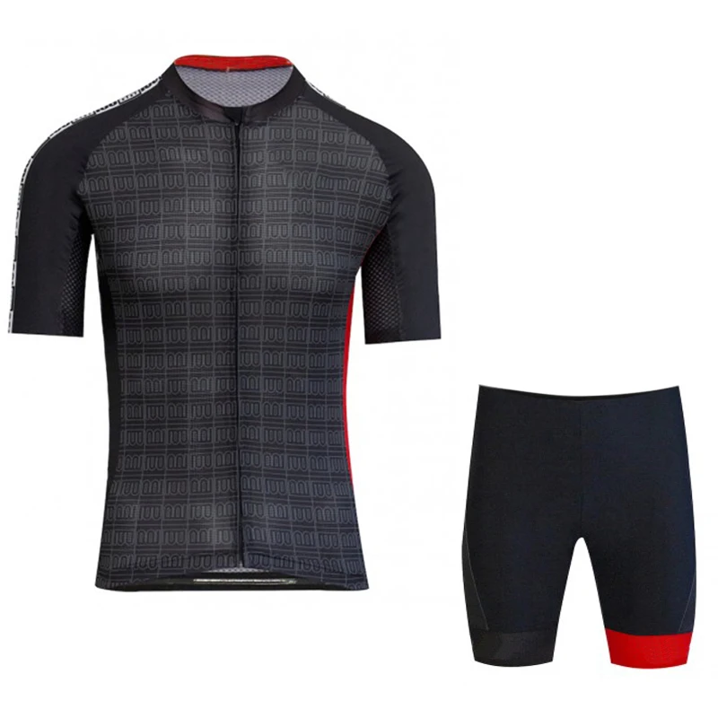 Новинка 2021 комплект велосипедной одежды с коротким рукавом мужской летний