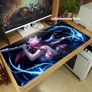 anime genshin impact rosaria sexy girl mouse pad thicken anti slip laptop gaming mice mat tabletop keyboard mat playmat gift free global shipping