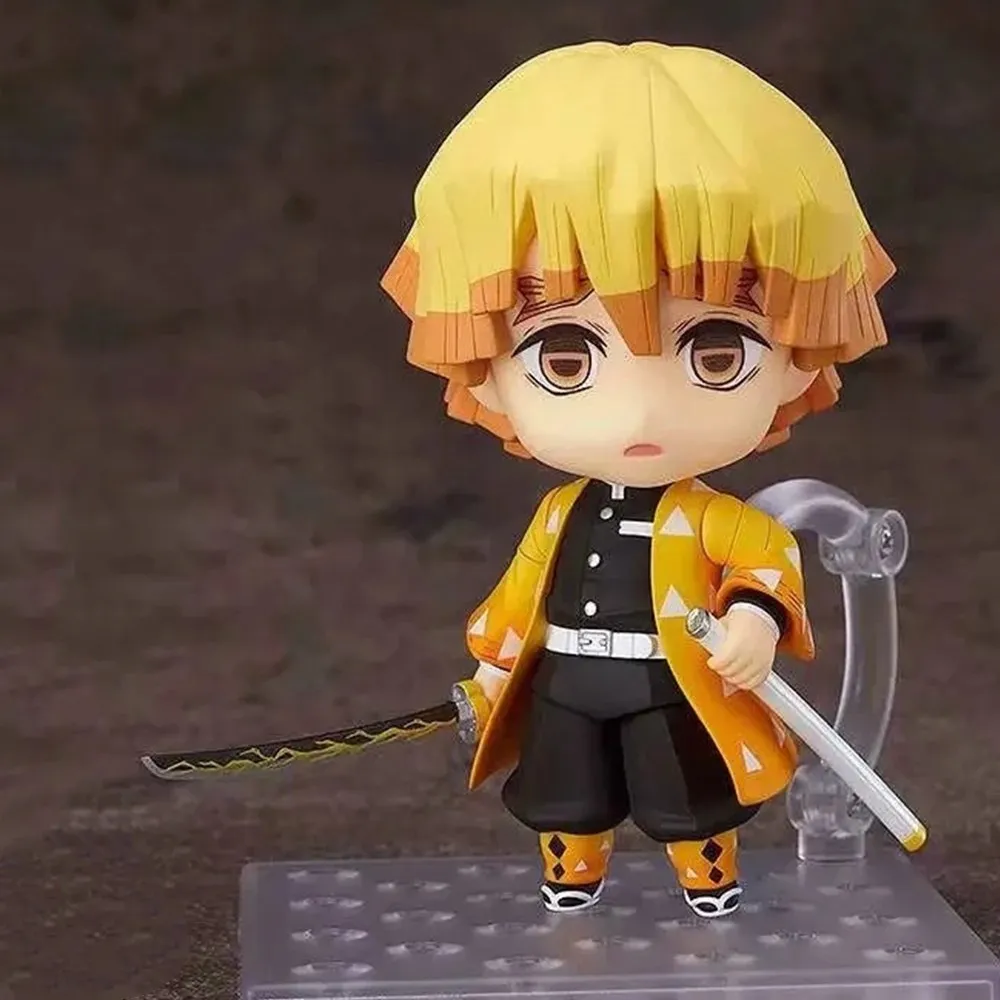 

Фигурка аниме Demon Slayer Agatsuma Zenitsu #1334, набор игрушек, Kimetsu no Yaiba Figma, экшн-модель Juguetes, милая кукла Tanjirou