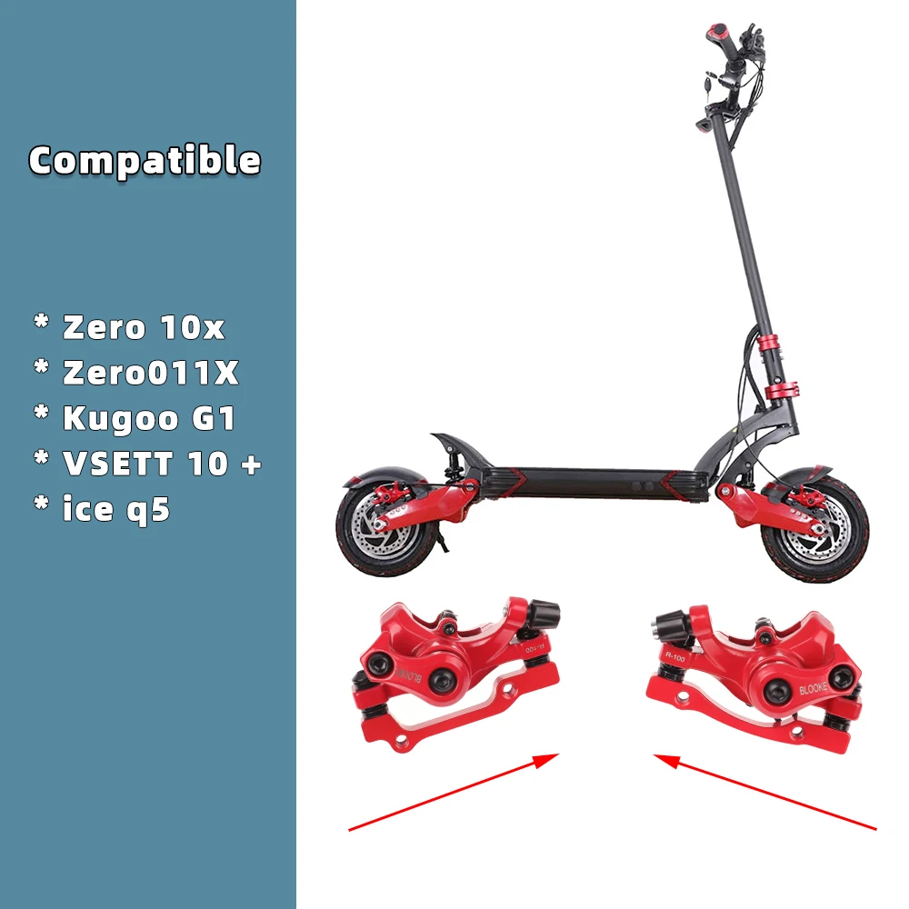 Скутер BLOOKE дисковый тормоз ноль 10x/ноль 11X / Kugoo G1 ice q5 140 мм 160 электрический