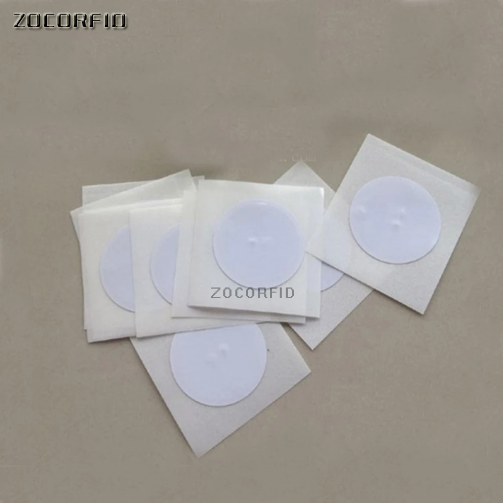 25 мм белый NFC-стикер протокол ISO14443A 13 56 МГц NFC универсальная этикетка RFID-метки и все