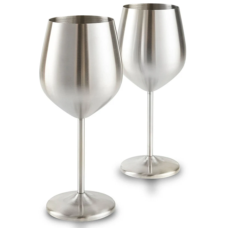 

304 Stainless Steel wine glass Goblet Cocktail glass Champagne Cup Dessert Cup Barware Kitchen Tools Party Supplies drinkware