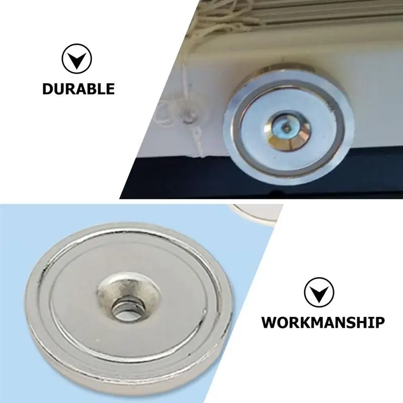 

6pcs Anti-fall Strong Iron Round Hole Strong Iron Sucker Strong Iron Magnet