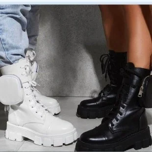 

2021 autumn and winter thick bag boots muffin women's short boots motorcycle boots single boots