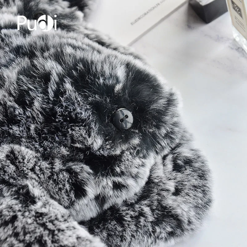 PUDI CK802 Для женщин шаль из натурального меха Новинка зимы кроличьего пашмины