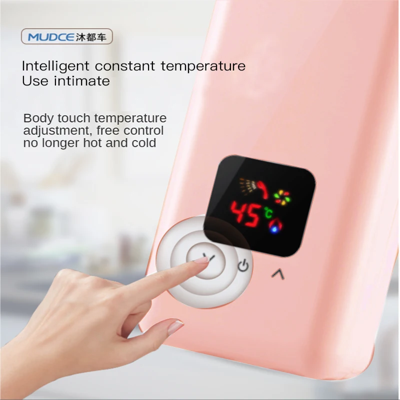

MUDCE5.5kW miniature exquisite novel portable ultra-thin kitchen instant electric water heater Instant water heater