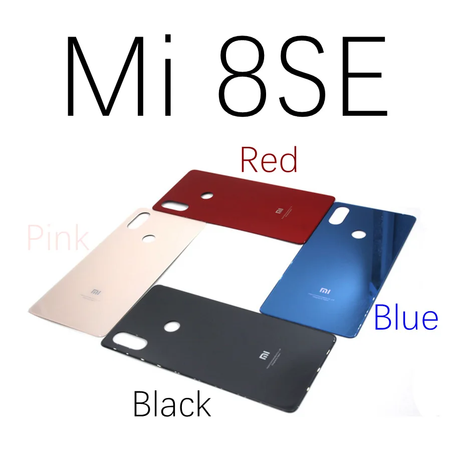 Задняя крышка для Xiaomi Mi 8/8 SE/8 Pro/8 Lite/8 Explorer стекло цвета в ассортименте|Корпусы и