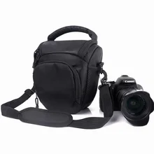 DSLR Camera Bag for Canon Nikon Cover Sony Fujifilm Panasonic Olympus Photography Photo Case Lens Backpack Gray Triangle Bag