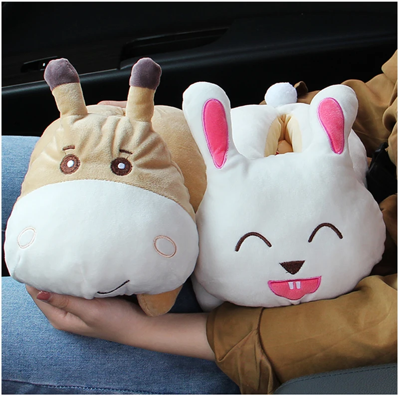 Коробка для салфеток автомобиля держатель на подлокотник подголовник милый