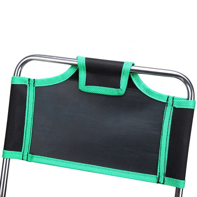 Складной стул для кемпинга на открытом воздухе Сверхлегкий складной из сплава со