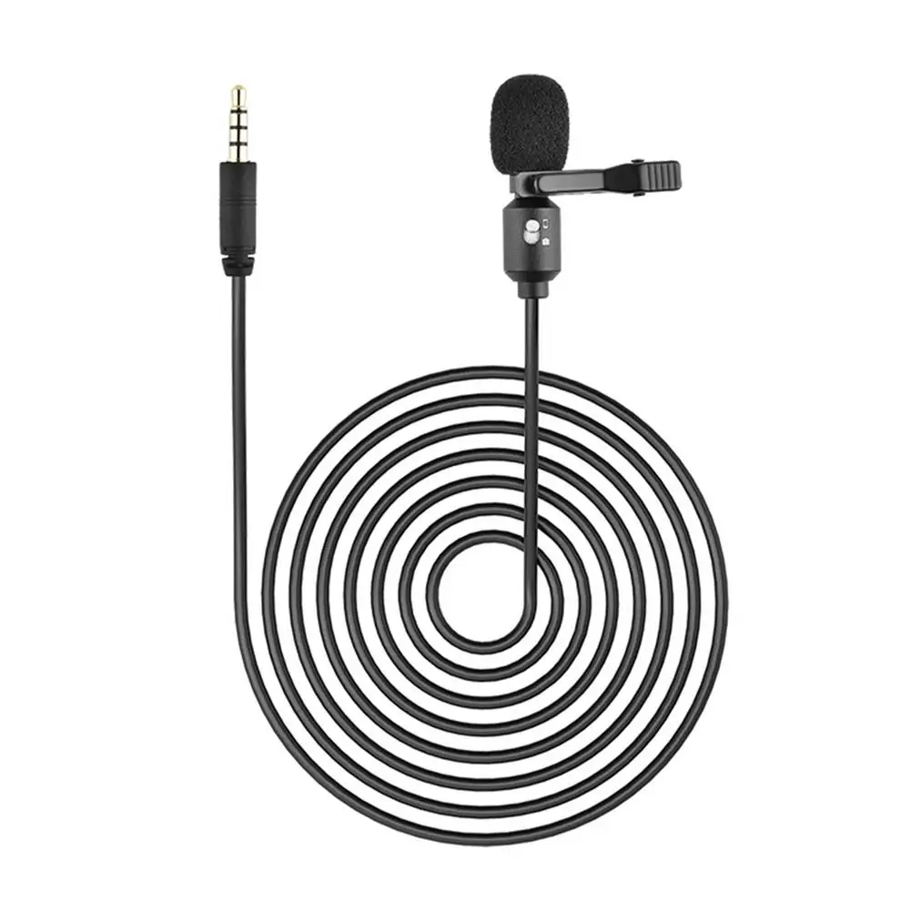 

Нагрудный микрофон петличный всенаправленный микрофон для записи Youtube/интервью/видеоконференций/подкастов/диктофона