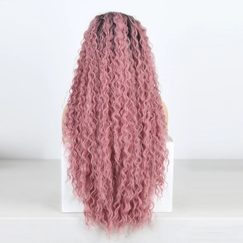 Харизма синтетические парики для черных женщин длинные кудрявые вьющиеся парик