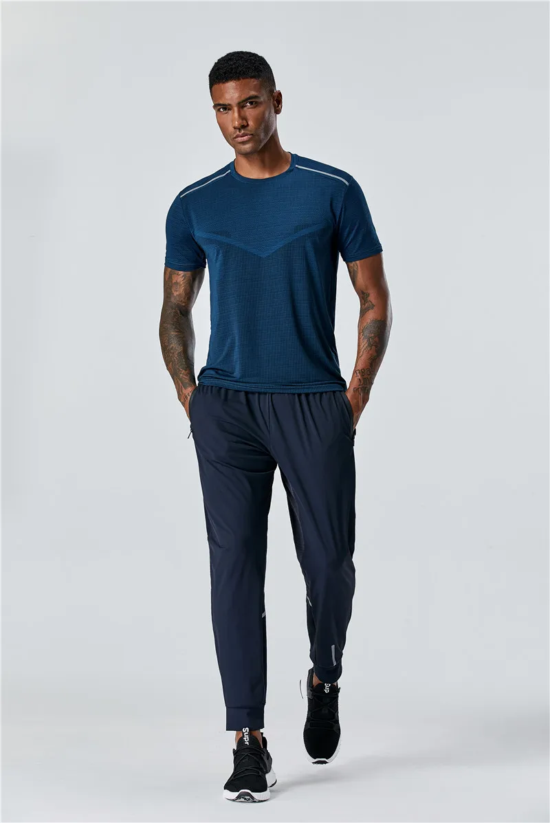 

Raibaallu Pants men Running Trousers fitness Sport Pants Men Cotton Soft Bodybuilding Joggers Gym