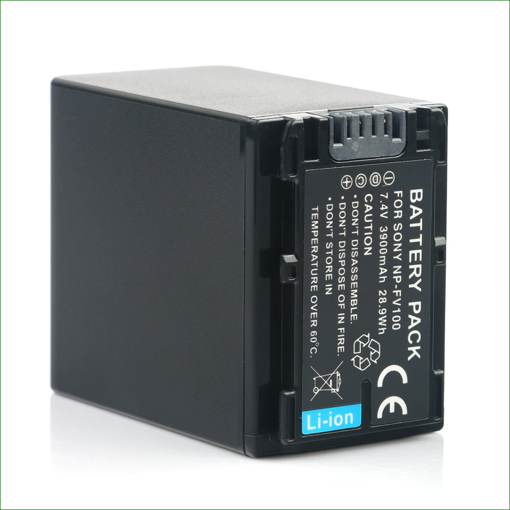 LANFULANG NP-FV100 аккумуляторные батареи NP FV100 Камера Батарея для Sony HDR-CX110 HDR-CX115 HDR-CX116