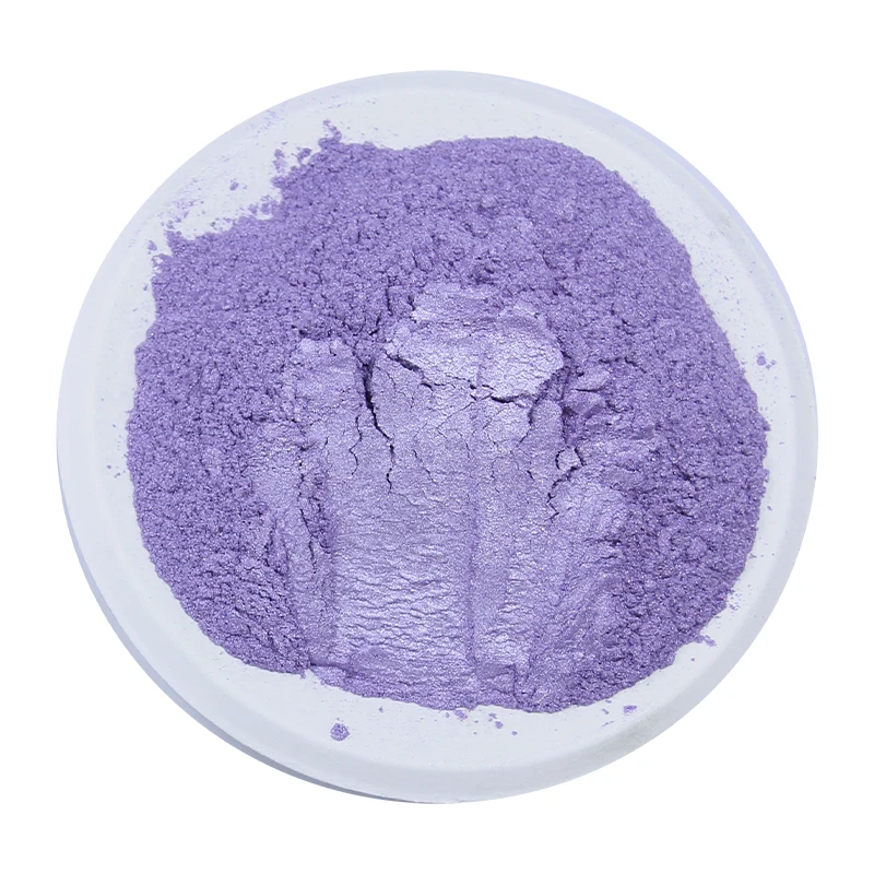 Жемчужный порошковый светильник фиолетовый слюдяной пигмент для творчества