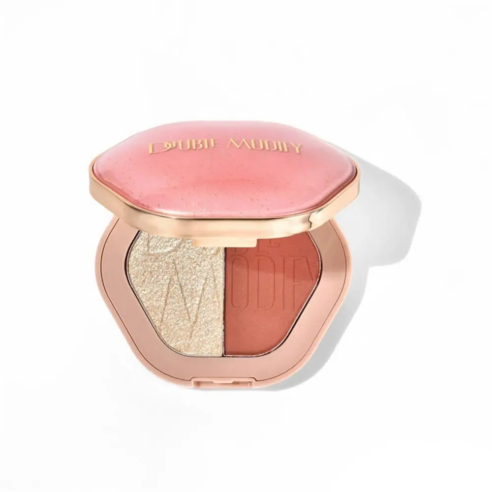 2 цвета Макияж Палитра Тени для век Pakette пигментированные тени maquillage Maquillaje Mujer