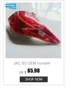 JAC S3 автомобиль oe 2905110U2212 левый Китай передний амортизатор авто запасные части подвеска рулевого управления