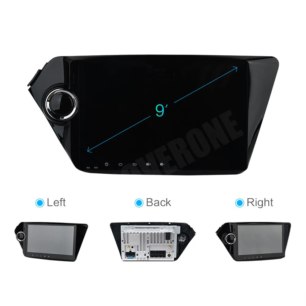 Автомобильная Мультимедийная магнитола Octa Core Android 10 для Kia Rio K2 2011 2012 2013 2014 2015 2016