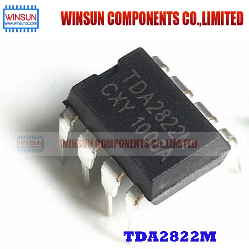 10 шт. TDA2822M DIP8 TDA2822 DIP новые и оригинальные|Соединители| |