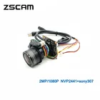 Модуль камеры видеонаблюдения 4 в 1, 1080P, AHDCVITVICVBS, автофокус с ручной фокусировкой, объектив 2 МП Starlight, модуль чипа Sony 307 с OSD